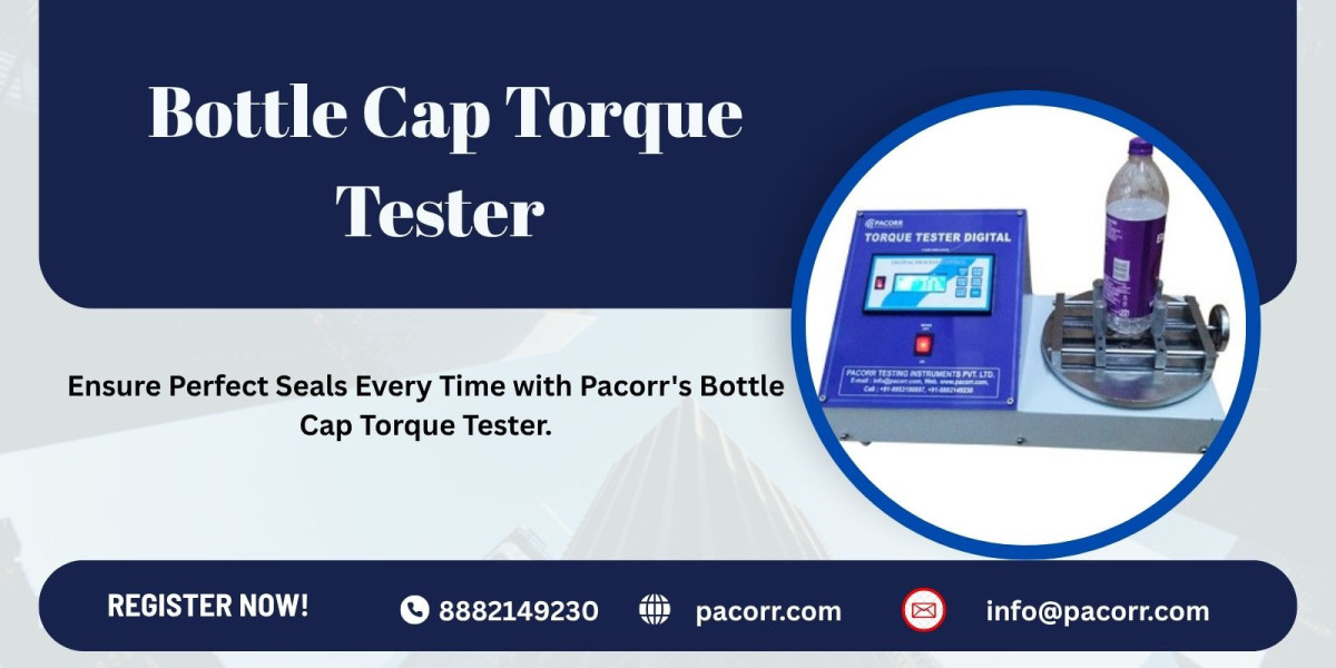 Bottle Cap Torque Tester Ensuring Reliable Seals for Every Product