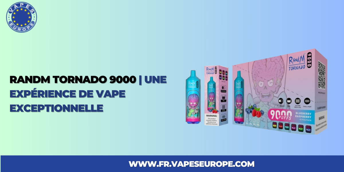 RandM Tornado 9000 | Une Expérience de Vape Exceptionnelle