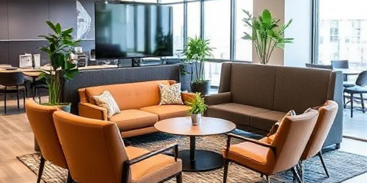 Stylish Office Breakout Area Furniture for Relaxation & Collaboration