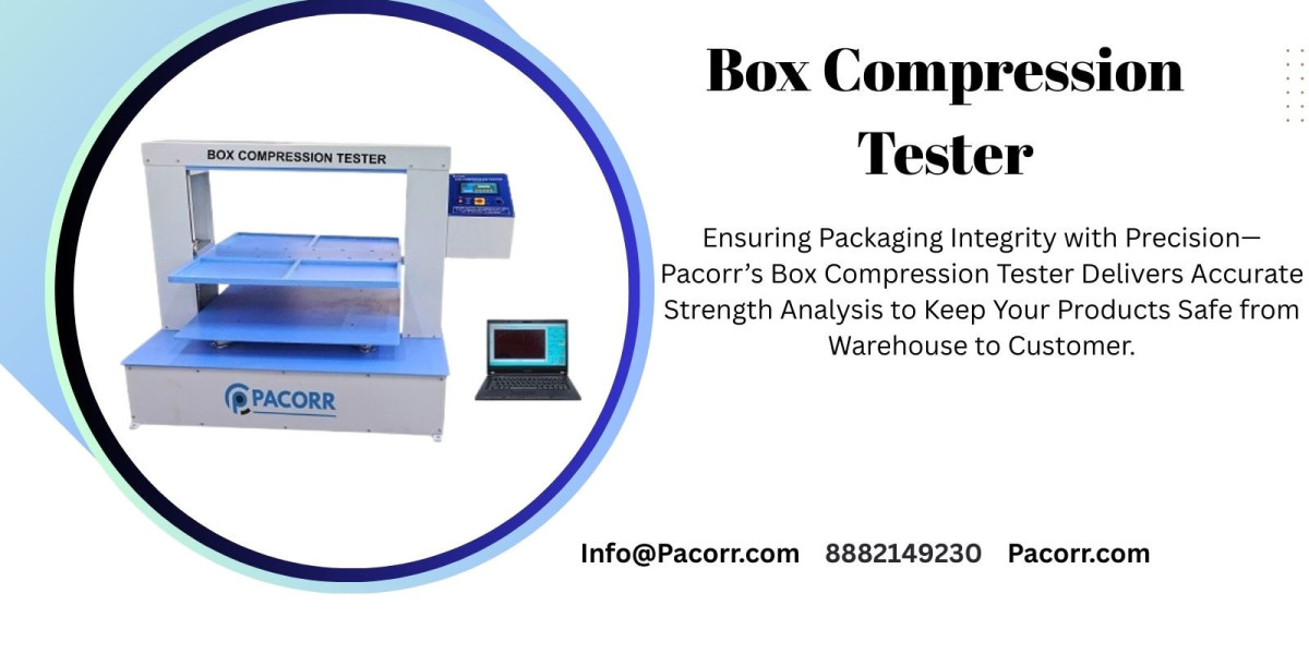 Box Compression Tester – Reliable Packaging Strength Testing by Pacorr
