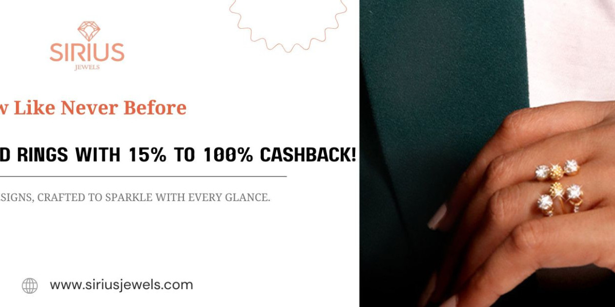 Sirius Jewels Presents: Elegant Women Diamond Rings with 15% to 100% Cashback!