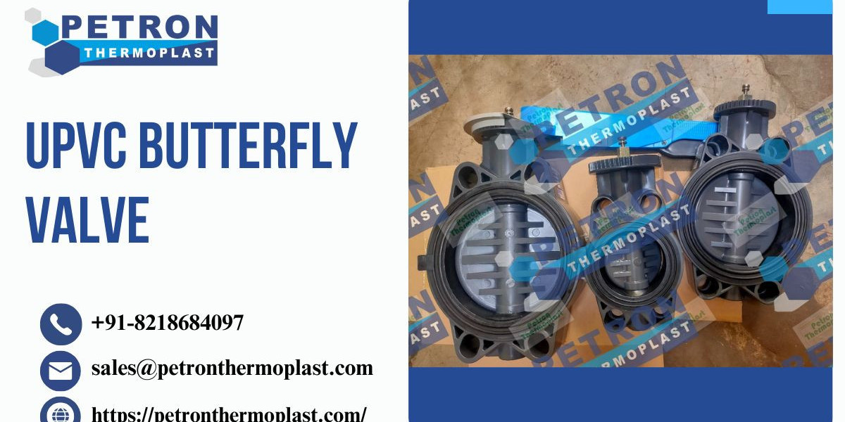 Durable UPVC Butterfly Valve – Reliable Flow Control