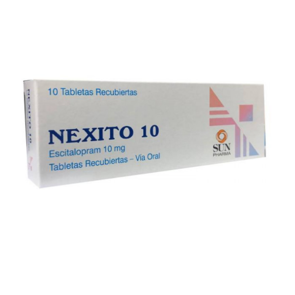 Nexito 10 Mg | Escitalopram | Uses, Benefits, Side Effects & Safety Precautions