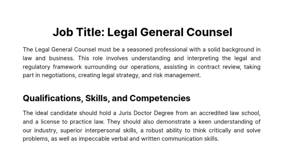 General Counsel Law Jobs | Senior In-House Legal Leadership Careers